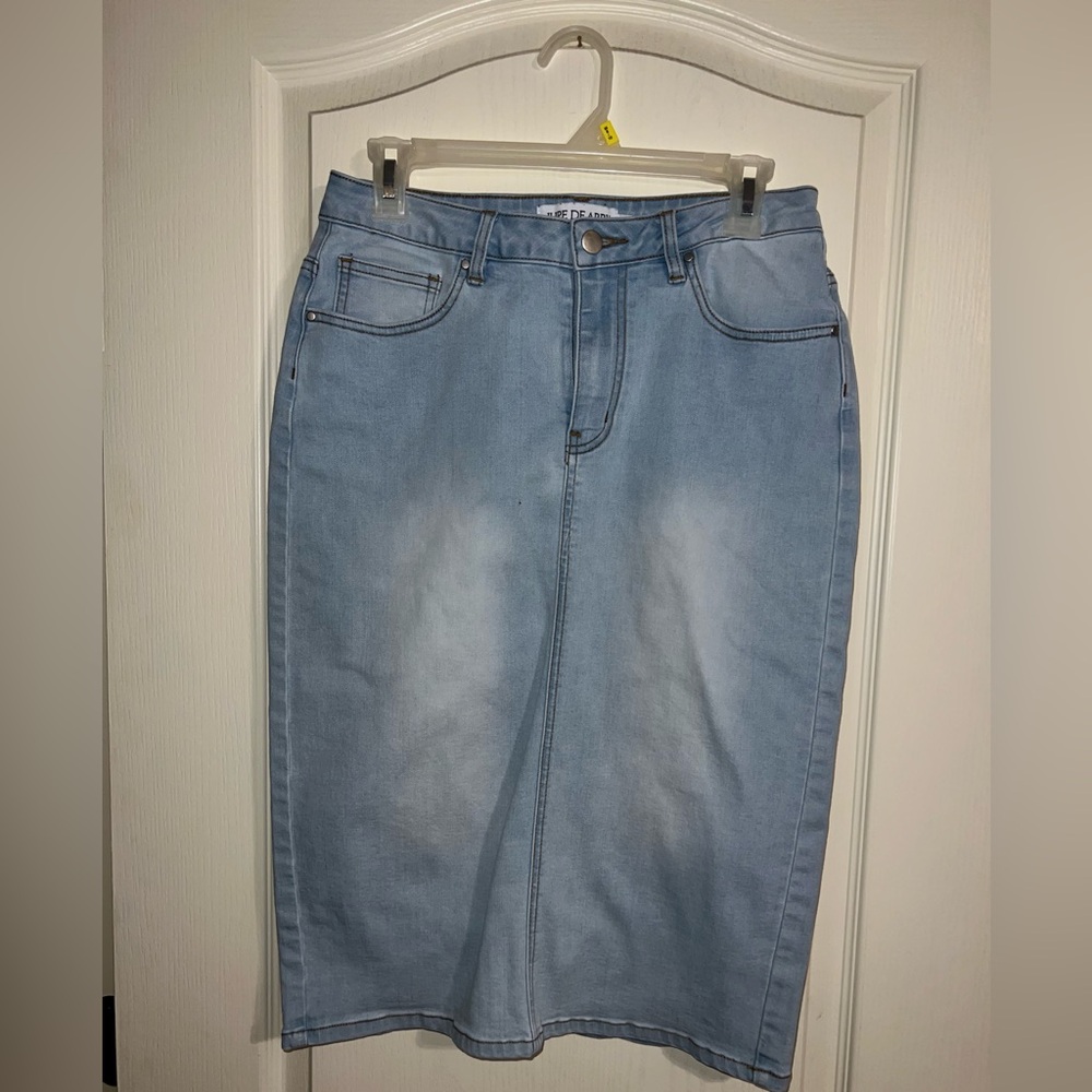 Denim Blue Women's Skirt